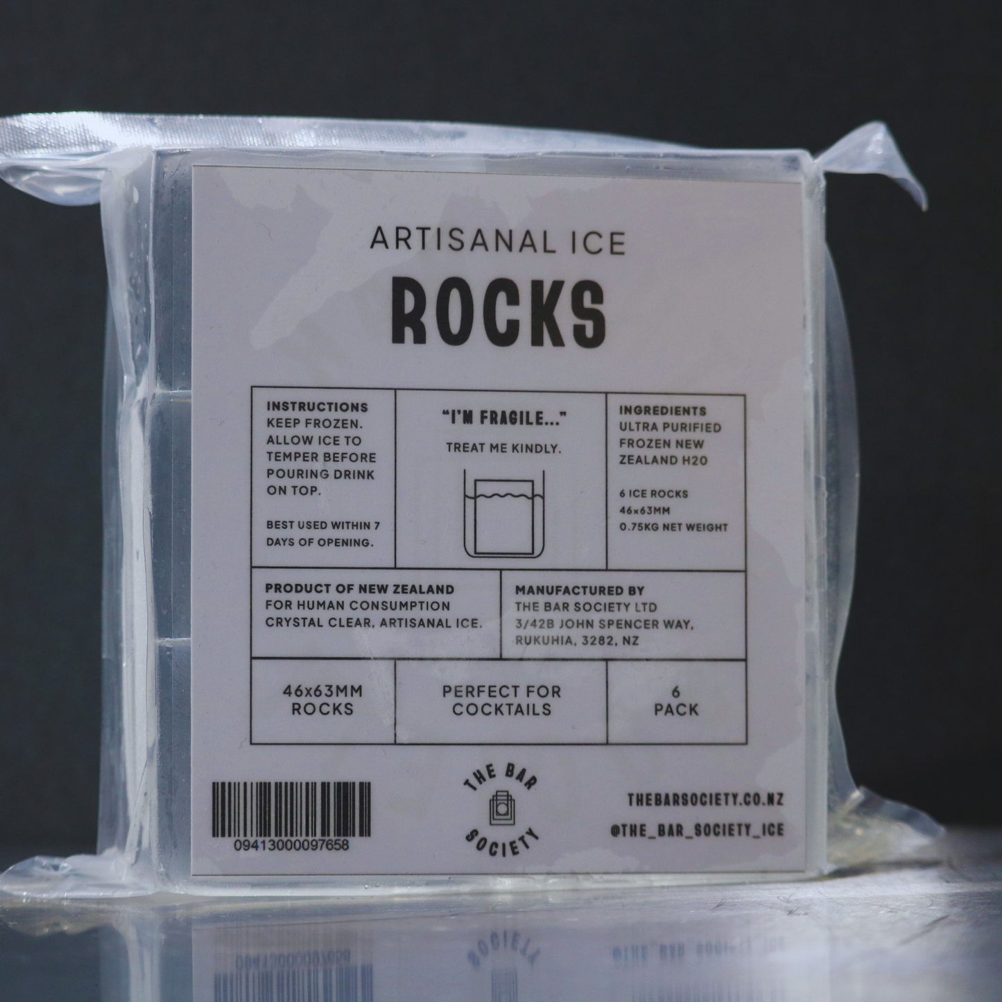 Ice Rocks At-Home 6 Pack - 45x60mm